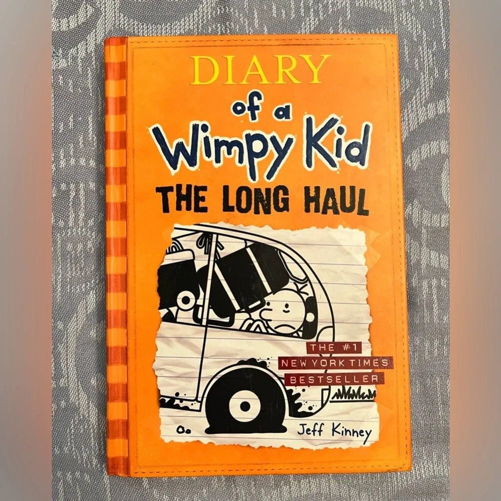 DIARY OF A WIMPY KID: THE LONG HAUL by  JEFF KINNEY Hardcover Perfect Condition